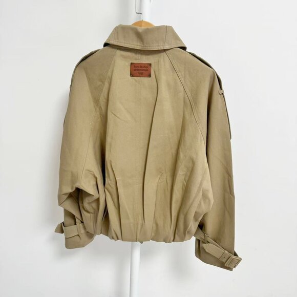 NWOT ！Acne Studios Oriso double-breasted twill jacket - Picture 5 of 14